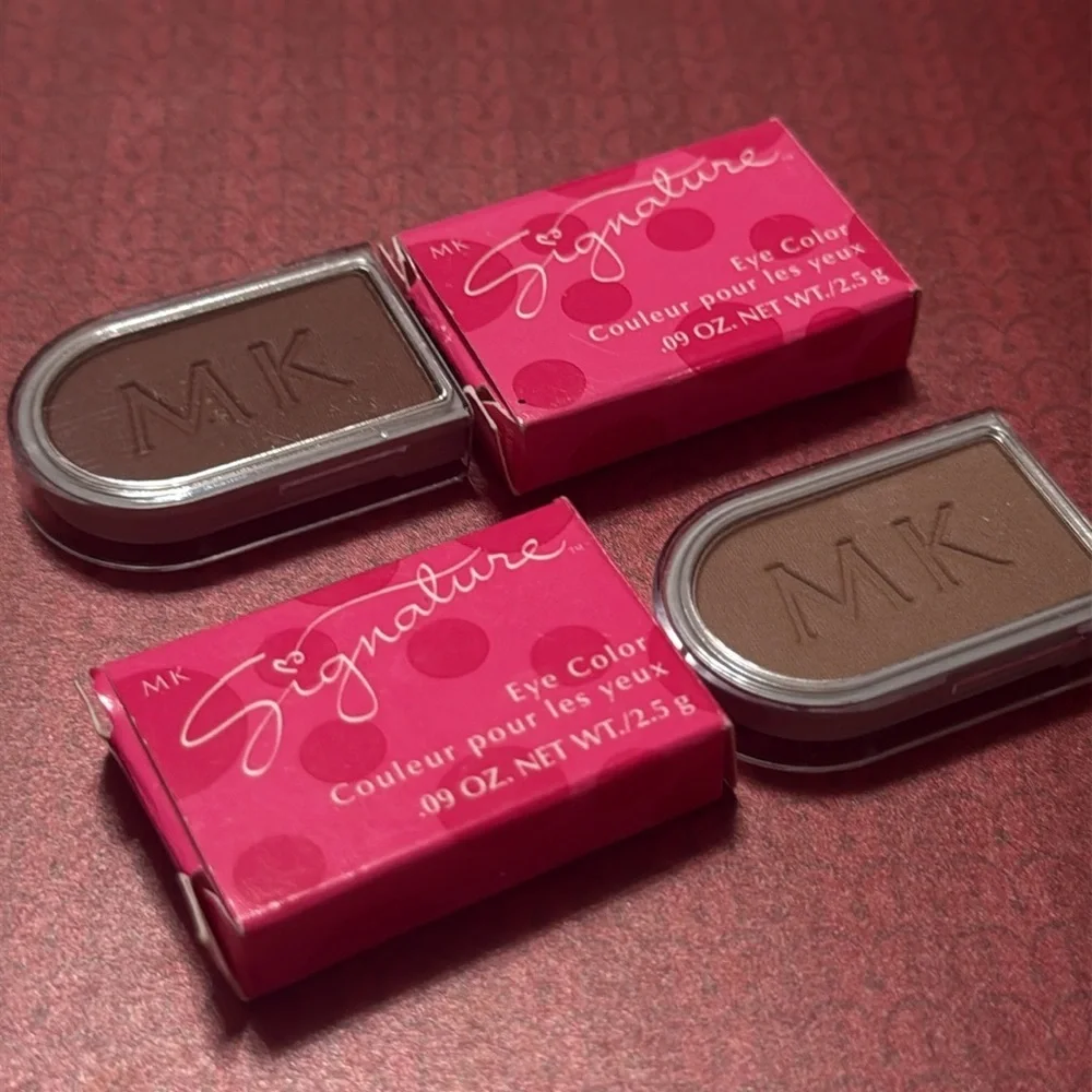 MARY KAY SIGNATURE EYE COLOR IN SHADES CINNABAR & HAZELNUT BRAND NEW W/BOX 🍂🍁